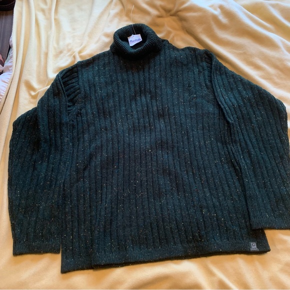 Nwt Chaps Ralph Lauren knit ribbed turtleneck, medium - Picture 1 of 6